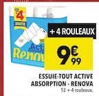 Promo Essuie-tout Active Absorption à 9,99 € dans le catalogue Supeco à Puget-sur-Argens