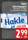 Toilettenpapier Klassisch Angebote von Hakle bei E center Mülheim für 2,99 €