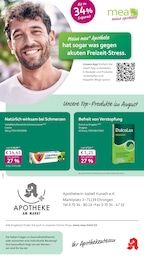 Apotheken Prospekt von mea - meine apotheke in Nufringen Aktueller mea - meine apotheke Apotheken Prospekt für Nufringen: Unsere August-Angebote mit 4} Seiten, 01.08.2026 - 31.08.2026