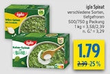 diska Marktsteft - Spinat Angebot im Prospekt Spinat bei diska im Marktsteft Prospekt für 1,79 €