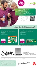 Aktueller mea - meine apotheke Apotheken Prospekt in Sonnenberg und Umgebung, "Unsere September-Angebote" mit 4 Seiten, 01.09.2025 - 30.09.2025