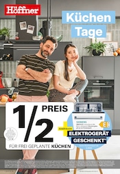 Aktueller Höffner Prospekt mit Geschirrspüler, "KÜCHEN SPEZIAL", Seite 1