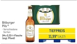 Pils im Angebot bei METRO in Wolfenbüttel Pils Angebote von Bitburger bei METRO Wolfenbüttel für 14,27 €