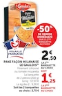 Pané façon Milanaise Finement Citronné - Le Gaulois - U Express à Strasbourg Pané façon Milanaise Finement Citronné - Le Gaulois en promo chez U Express Strasbourg à 1,25 €