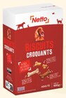 Promo BISCUITS CROQUANTS POUR CHIEN à 1,09 € dans le catalogue Netto à Ploumagoar