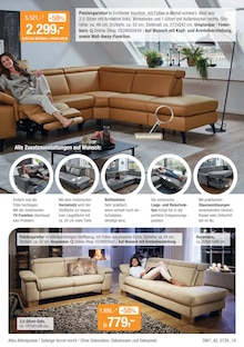 Sofa im aktuellen Opti-Wohnwelt Prospekt (Bremerhaven) Sofa im Opti-Wohnwelt Prospekt "Hot Sommer Sale" mit 48 Seiten (Bremerhaven)