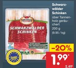 Schwarzwälder Schinken von  im aktuellen Netto Marken-Discount Prospekt für 1,99 €