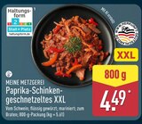 Aktuelles Paprika-Schinken-Geschnetzeltes XXL Angebot bei ALDI Nord in Bremen ab 4,49 €