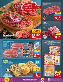 Fleisch im Netto Marken-Discount Prospekt "Aktuelle Angebote" mit 58 Seiten (Regensburg)