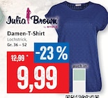 Damen-T-Shirt Angebote von Julia Brown bei Kaufhaus Stolz Rostock für 9,99 €