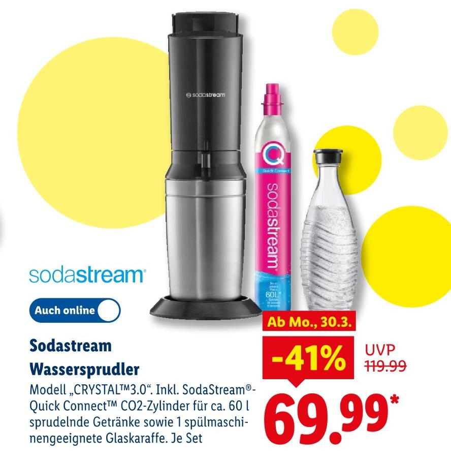 Wassersprudler Modell CRYSTAL 3.0