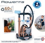 Chariot de ménage + aspirateur Rowenta - SMOBY - Hyper U à Kingersheim Chariot de ménage + aspirateur Rowenta - SMOBY en promo chez Hyper U Kingersheim à 32,99 €