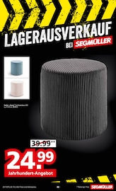 Hocker im Segmüller Prospekt in Kaufbeuren Aktueller Segmüller Prospekt mit Hocker, "LAGERAUSVERKAUF BEI SEGMÜLLER", Seite 44