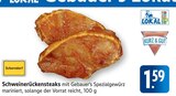 Schweinerückensteaks im Angebot bei E center in Schwäbisch Gmünd Schweinerückensteaks Angebote bei E center Schwäbisch Gmünd für 1,59 €