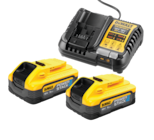 Kit de démarrage batterie DCB1104H2-QW 18V 5Ah Li-ion 2 pièces - DEWALT dans le catalogue Screwfix