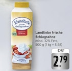 frische Schlagsahne im Angebot bei E center in Stuttgart frische Schlagsahne Angebote von Landliebe bei E center Stuttgart für 2,79 €