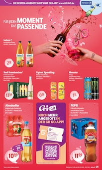 Energydrink im aktuellen Getränke Hoffmann Prospekt (Dinslaken) Energydrink im Getränke Hoffmann Prospekt "Aktuelle Angebote" mit 9 Seiten (Dinslaken)