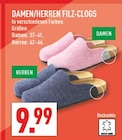 Damen Filz-Clogs Angebote bei Marktkauf Gelsenkirchen für 9,99 €