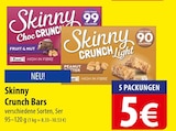Skinny Crunch Bars im Angebot bei famila Nordost in Elmshorn Skinny Crunch Bars Angebote bei famila Nordost Elmshorn für 5,00 €