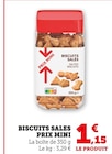 Bi1 Escolives-Sainte-Camille - Promo Biscuits salés prix mini Promo Biscuits salés prix mini à 1,15 € dans le catalogue Bi1 à Escolives-Sainte-Camille