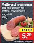 Aktuelle Mettwurst Angebote bei Zimmermann in Bremen Aktuelles Mettwurst luftgetrocknet Angebot bei Zimmermann in Bremen ab 5,29 €
