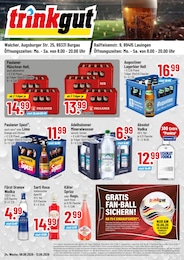 Trinkgut Prospekt für Zusmarshausen: "Aktuelle Angebote", 4 Seiten, 08.06.2026 - 13.06.2026