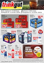 Trinkgut Discounter Prospekt der aktuellen Woche mit 4 Seiten, gĂŒltig von 08.06.2026 bis 13.06.2026, in BĂ€chingen und Umgebung Aktueller Trinkgut Discounter Prospekt in BĂ€chingen und Umgebung, "Aktuelle Angebote" mit 4 Seiten, 08.06.2026 - 13.06.2026