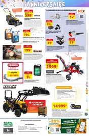 Promos Tronçonneuse dans le catalogue "RURAL MASTER" de Rural Master Tronçonneuse en promo dans le catalogue Rural Master à la page 4