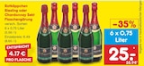 Netto Marken-Discount Böhlen - Riesling oder Chardonnay Sekt Flaschengärung Angebot im Prospekt Riesling oder Chardonnay Sekt Flaschengärung bei Netto Marken-Discount im Böhlen Prospekt für 25,00 €