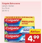 Zahncreme von Colgate für 4,99 € bei Netto Marken-Discount im Angebot Zahncreme von Colgate im aktuellen Netto Marken-Discount Prospekt