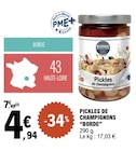 E.Leclerc Le Breuil - Promo Pickles de champignons Promo Pickles de champignons à 4,94 € dans le catalogue E.Leclerc à Le Breuil