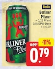 Berliner Pilsner von Berlin für 0,79 € bei EDEKA im Angebot Berliner Pilsner von Berlin im aktuellen EDEKA Prospekt
