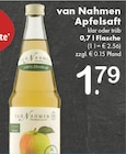 Apfelsaft klar oder trüb bei TOP Getränke im Meerbusch Prospekt für 1,79 €
