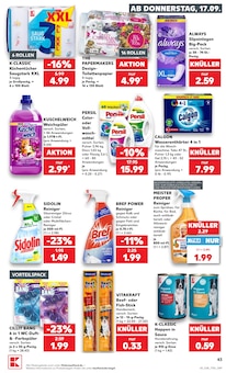Weichspüler im aktuellen Kaufland Prospekt (Bielefeld) Weichspüler im Kaufland Prospekt "Hier bin ich richtig" mit 78 Seiten (Bielefeld)