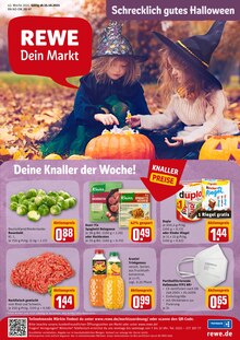 REWE Prospekt für Halle (Westf.) mit 24 Seiten REWE Prospekt für Halle (Westf.): Angebote im Markt, 24 Seiten, 24.10.2021 - 30.10.2021