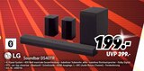 Soundbar DS40TR im Angebot bei MEDIMAX in Oranienburg Soundbar DS40TR Angebote von LG bei MEDIMAX Oranienburg für 199,00 €