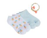 Socquettes courtes enfant + cadeau - YKOU dans le catalogue Carrefour