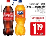 Aktuelles Coca-Cola oder Fanta oder Sprite oder mezzo mix Angebot bei EDEKA in Rosenheim ab 1,19 €