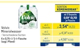 Mineralwasser von Volvic im aktuellen METRO Prospekt