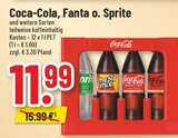 Aktuelles Coca-Cola, Fanta o. Sprite Angebot bei Trinkgut in Marl ab 11,99 €