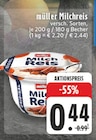 EDEKA Bad Marienberg - Milchreis Angebot im Prospekt Milchreis bei EDEKA im Bad Marienberg Prospekt für 0,44 €