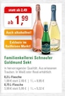 Goldmund Sekt im Angebot bei ZG Raiffeisen in Rastatt Goldmund Sekt Angebote von Familienkellerei Schnaufer bei ZG Raiffeisen Rastatt für 1,99 €