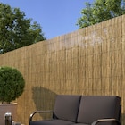 Canisse naturelle en bambou - BLOOMA en promo chez Brico Dépôt Troyes à 21,90 €