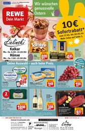 REWE Prospekt für Kalkar: "Dein Markt", 33 Seiten, 25.03.2024 - 30.03.2024
