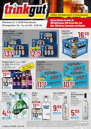 Aktueller Trinkgut Discounter Prospekt für Markt Indersdorf: Aktuelle Angebote mit 4} Seiten, 19.10.2026 - 24.10.2026