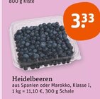 Heidelbeeren im aktuellen tegut Prospekt für 3,33 €