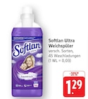Ultra Weichspüler Angebote von Softlan bei EDEKA Tübingen für 1,29 €