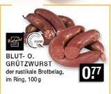 Blut- o. Grützwurst Angebote bei E center Düsseldorf für 0,77 €