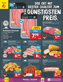 Schweineschnitzel im Netto Marken-Discount Prospekt "Aktuelle Angebote" mit 57 Seiten (Hamburg)