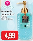 Handseife Ocean Spa Angebote von accentra bei Kaufhaus Stolz Schwerin für 4,99 €